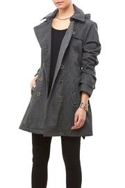  Black Print Softshell Jacket