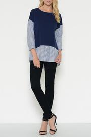  Pullover Contrast Top