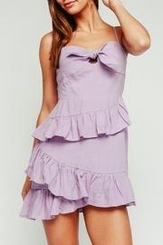  Sweetheart Neckline Ruffle Dress