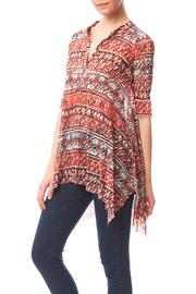  Aztec Print Top