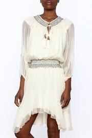  Flowing Ivory Dress