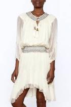  Flowing Ivory Dress