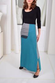  Four-fields Maxi Skirt