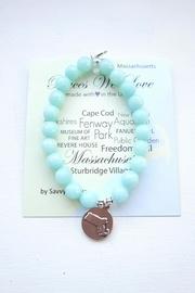  Massachusetts Charm Bracelet(blue)