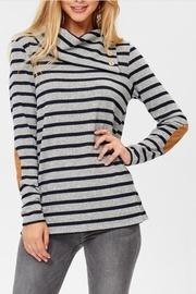  Irregular Neck Sweater
