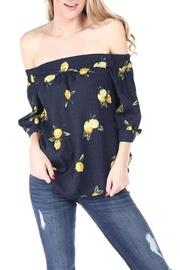  Lemonade Navy Blouse