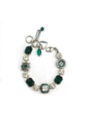  Green Clear Swarovski Bracelet