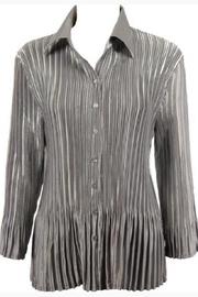  Satin Shirt-pewter