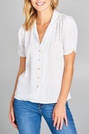  Retro Polka-dot Top