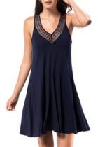  Calista Crochet Neck Dress