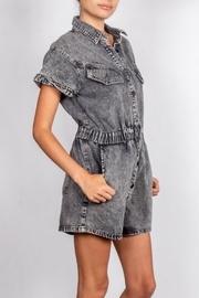  Charcoal Acid-wash Industrial-romper