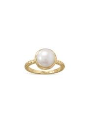  Gold Pearl Ring