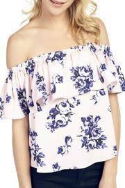  Floral Bardot Top