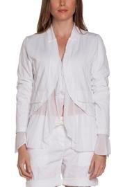  Tuxedo Peekaboo Cardigan