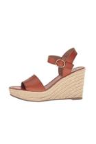  Woven Brown Wedge