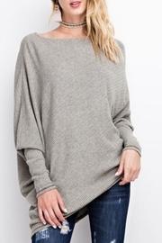  Asymmetrical Waffle Tunic