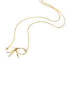  Gold Bow Necklace