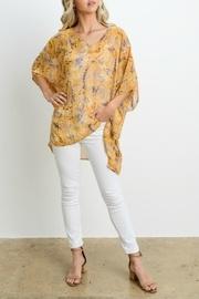  Oversized V-neck Poncho