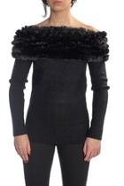  Jace Fur Collar Sweater