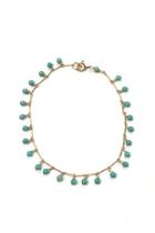  Turquoise Beaded Anklet