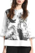  Dragon Printed Top
