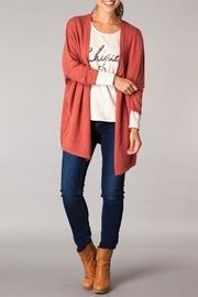  Soft Burnt Orange Cardigan