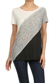  Slimming Colorblock Tee