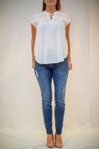  Jacquard Detail Top
