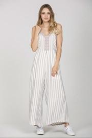  Dusty-violet Stripe Jumpsuit