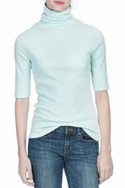  Elbow Sleeve Turtleneck Sweater