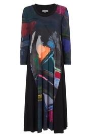  Long Artprint Dress
