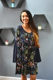  Printed Lace Dress
