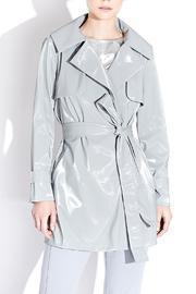  Short Trench-style Raincoat