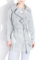  Short Trench-style Raincoat