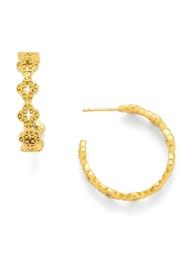  Florentine Hoop Gold Medium