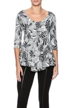  Printed Flared Top