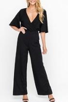  Knit Jumpsuit Black