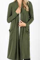  Forest Green Cardigan