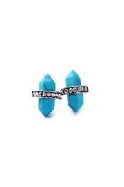  Turquoise Statement Stud-earrings