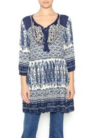  Blue Paisley Tunic