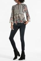  Mixed Pattern Blouse