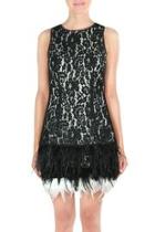  Feather Holiday Dress
