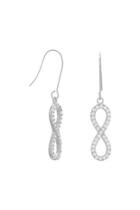  Sterling-silver Infinity Earrings