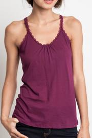  Wine Spaghetti Strap Top
