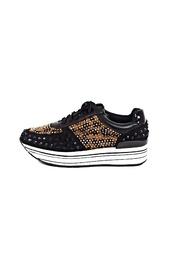  Platform Print Sneakers