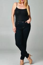  Plus Khaki Stitch Jeans