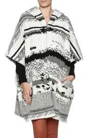  Roza Toggle Hooded Poncho