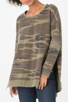  Camo Split Side Weekender