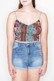  Floral Paisley Crop