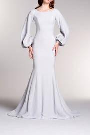  Jacquard Evening Gown
